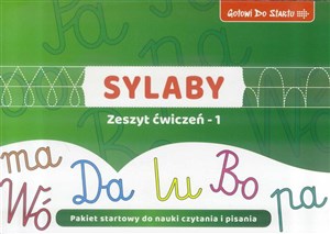 Obrazek Gotowi do startu Sylaby Zeszyt ćwiczeń 1 Pakiet startowy do nauki czytania i pisania