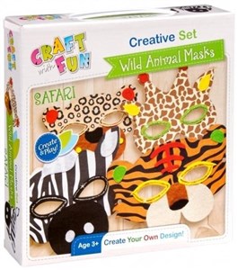 Bild von Zestaw kreatywny maska do zdobienia safari