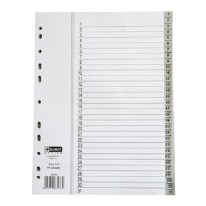 Obrazek Przekładki PP 1-31 PP31 D.RECT