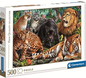 Bild von Puzzle 500 HQ Wild Cats 35126
