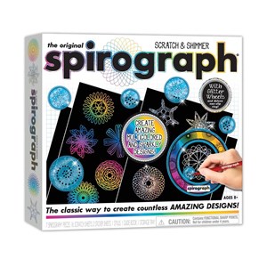 Obrazek Spirograph Zestaw do zdrapywania