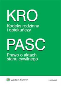 Obrazek Kodeks rodzinny i opiekuńczy Prawo o aktach stanu cywilnego