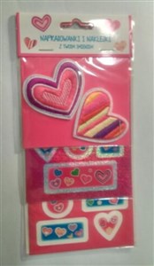 Bild von Naprasowanki i naklejki imienne (serca)