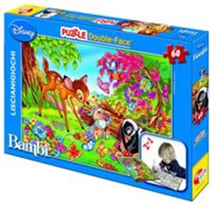 Bild von Puzzle dwustronne 2w1 bambi + mazaki