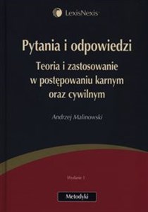 Obrazek Pytania i odpowiedzi Teoria i zastosowania w postępowaniu karnym oraz cywilnym