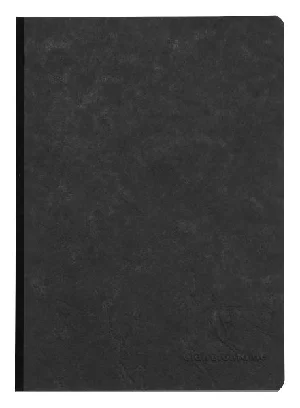 Bild von AGEBAG KLADDE SCHWARZ A5-FORMAT KARIERT