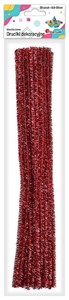 Bild von Druciki metalizowane 0,6x30cm 30szt czerwone