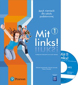 Obrazek Mit links Język niemiecki 7 Podręcznik wieloletni + CD Część 1 Szkoła podstawowa