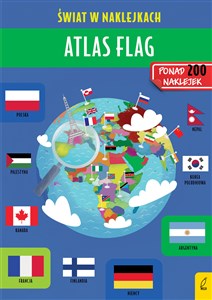 Bild von Atlas flag Świat w naklejkach