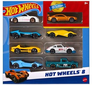 Obrazek Hot Wheels Samochodziki 8-pak HPV78