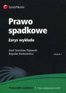 Obrazek Prawo spadkowe Zarys wykładu