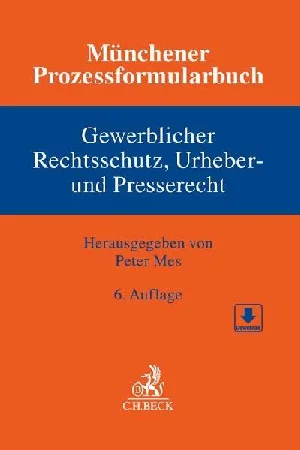 Obrazek MÜNCHENER PROZESSFORMULARBUCH  BD. 5: RECHTSSCHUTZ