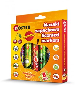 Obrazek Mazaki zapachowe 8 kolorów NOSTER