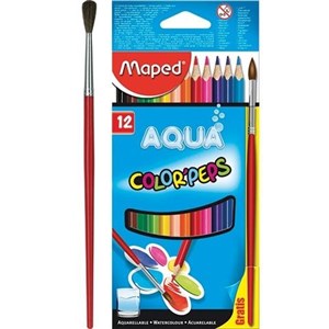 Bild von Kredki Colopeps Aqua akwarelowe 12 kolorów