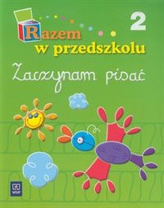 Obrazek Razem w przedszkolu Zaczynam pisać część 2