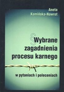 Bild von Wybrane zagadnienia procesu karnego w pytaniach i poleceniach