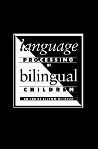 Bild von Language Processing in Bilingual Children