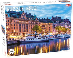 Obrazek Puzzle Stockholm Old Town Pier 1000