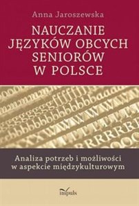 Bild von Nauczanie języków obcych seniorów w Polsce Analiza potrzeb i możliwości w aspekcie międzykulturowym