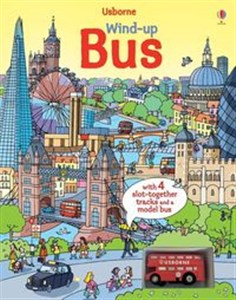 Bild von Wind-up bus book with slot-together tracks