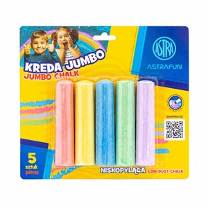 Bild von Kreda Jumbo Astra Fun 5szt.