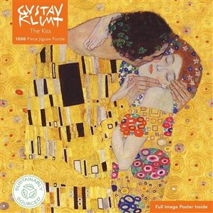 Obrazek Puzzle 1000 Pocałunek Gustav Klimt FTJP014