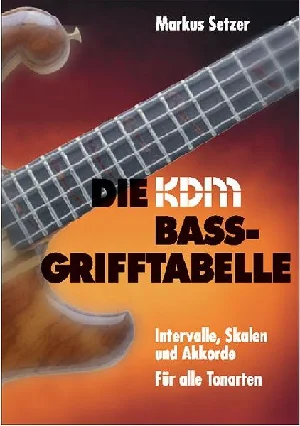 Bild von SETZER, M: KDM BASS-GRIFFTABELLE