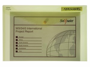 Bild von Teczka kopertowa A4+ żółta (5szt)