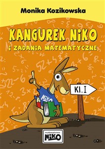 Obrazek Kangurek NIKO i zadania matematyczne dla klasy 1