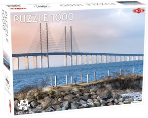 Obrazek Puzzle Oresund Bridge 1000