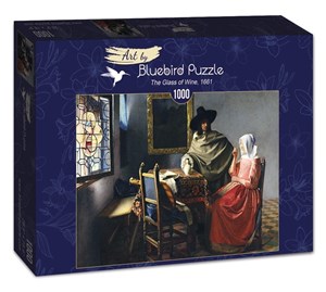 Bild von Puzzle Kieliszek wina Jan Vermeer 1000