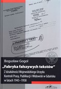 Polnische buch : Fabryka fa... - Bogusław Gogol