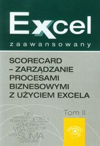 Obrazek Excel zaawansowany Scorecard - zarządzanie procesami biznesowymi z użyciem excela Tom 2