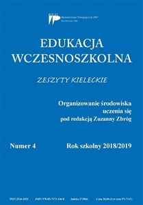 Bild von Edukacja wczesnoszkolna nr 4 2018/2019