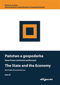 Obrazek Państwo a gospodarka Nowe prawo zamówień publicznych Tom 9