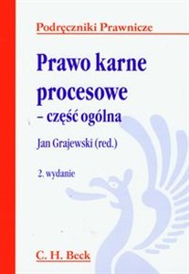 Bild von Prawo karne procesowe Część ogólna