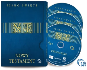 Bild von [Audiobook] Nowy Testament CD MP3 Trzy plyty CD MP3 zawierające Pismo Święte Nowego Testamentu