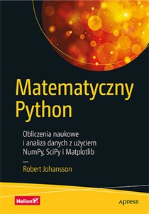 Obrazek Matematyczny Python Obliczenia naukowe i analiza danych z użyciem NumPy, SciPy i Matplotlib