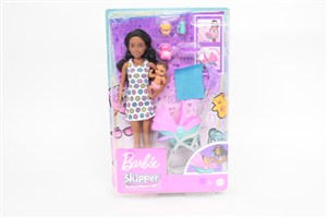 Obrazek Barbie Skipper zestaw opiekunka HHB68