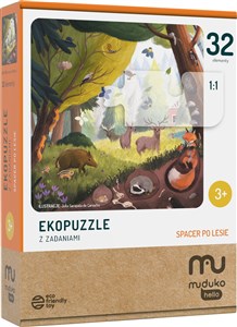 Bild von Puzzle Spacer po lesie Ekopuzzle 32