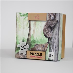 Obrazek Puzzle 60el Niedźwiedzie