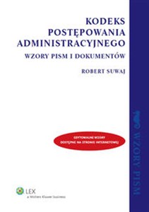 Obrazek Kodeks postępowania administracyjnego Wzory pism i dokumentów