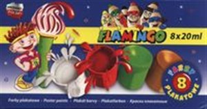 Bild von Farby plakatowe Flamingo 8 kolorów