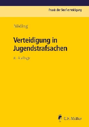 Obrazek NÖDING, T: VERTEIDIGUNG IN JUGENDSTRAFSACHEN