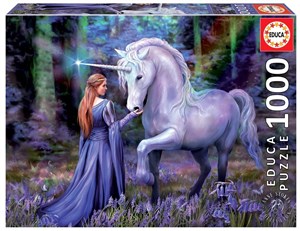 Obrazek Puzzle 1000 Las kwitnących dzwonków, Anne Stokes