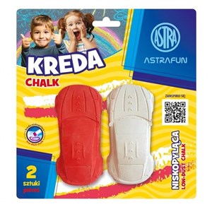 Bild von Kreda Samochody Fun Astra 2 szt