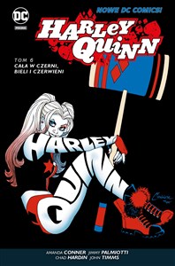 Obrazek Harley Quinn Tom 6 Cała w czerni bieli i czerwieni
