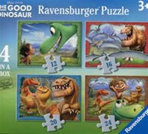 Obrazek Puzzle 4w1 Dobry Dinozaur