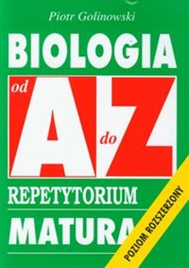 Obrazek Biologia A-Z Repetytorium Matura Poziom rozszerzony