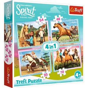 Obrazek Puzzle 4w1 - Popołudniowa przejażdżka